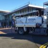 AE & AT Lewis tanker outside Coleg Llandrillo